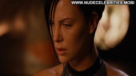 Aeon Flux Charlize Theron Celebrity Posing Hot Nude Scene Sexy
