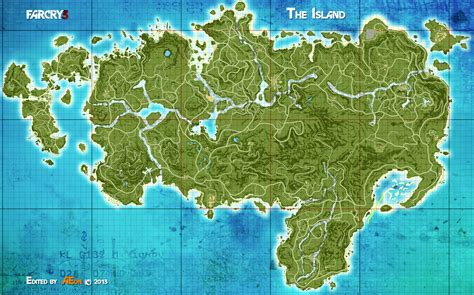 Mapa Rook Island Far Cry 3 NejvĚtŠÍ Cz Web K Far Cry SÉrii