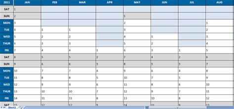 2011 Planner 2011 Yearly Planner 2011 Yearly Planner Calendar Excel