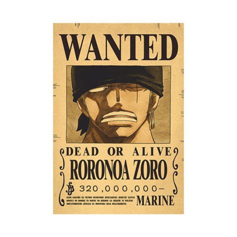 New Anime One Piece Luffy Billion Bounty Wanted Posters Four Etsy Australia