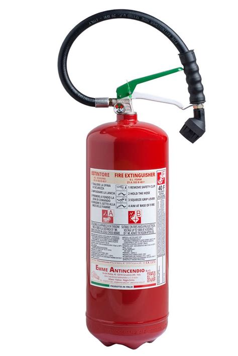 6 L Water Additive Fire Extinguisher 21a 183b 40f Model 22062 23