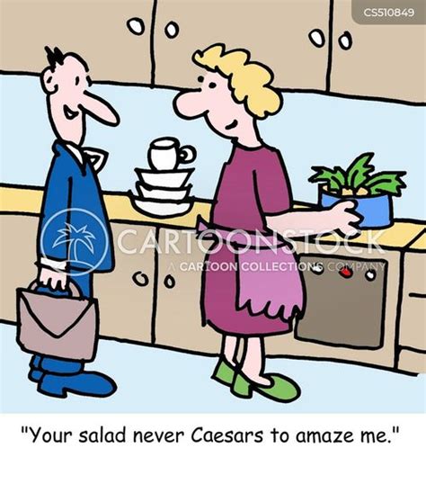 Caesar Salad Cartoons And Comics Funny Pictures From Cartoonstock