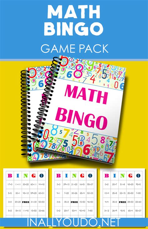 Free Printable Math Bingo Game Addition Thrifty Homeschoolers