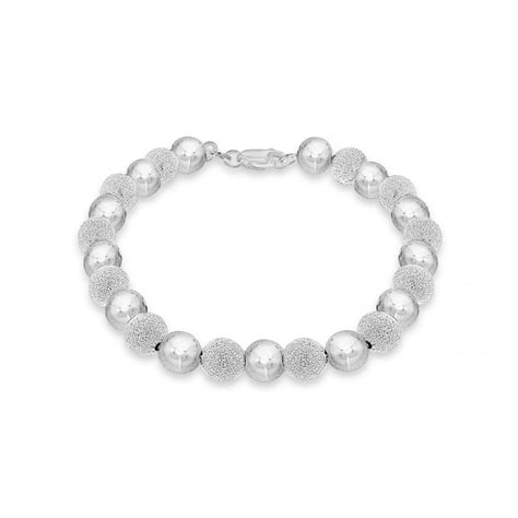 Pure Silver Bead Bracelet Products From Gerry Browne Jewellers Uk