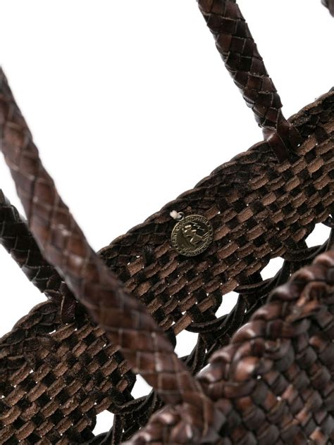 Dragon Diffusion Nantucket Woven Leather Tote Bag Farfetch