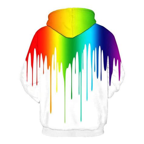 Danami Rainbow Colour Splash Sublimated Hoodie Habari Deals You Can Trust