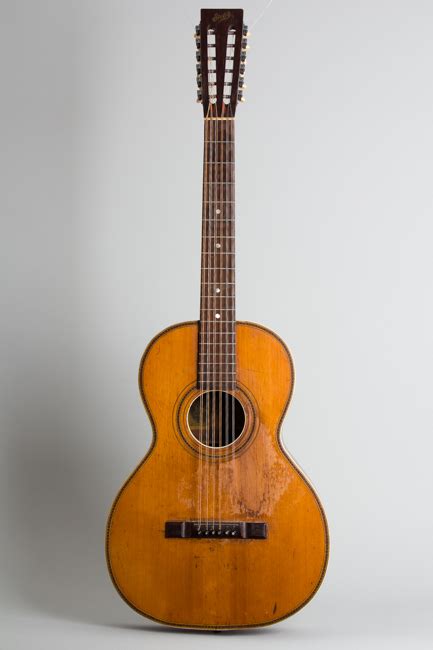 Stella Grand Concert String Flat Top Acoustic Guitar Made By Oscar