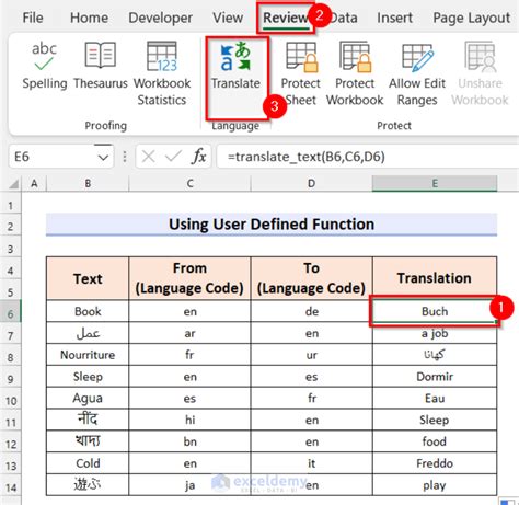 Excel Vba To Translate Language With Formula With Easy Steps