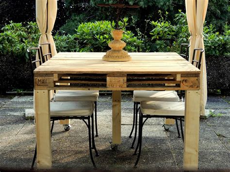 Tavolo fatto in bancali di legno 3,20 mt x 1,05 m. Tavolo Pallet - Love DIY