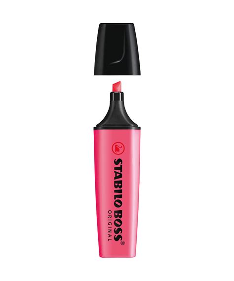 Stabilo Boss Original Highlighter Pen Pink The Hamilton Pen Company
