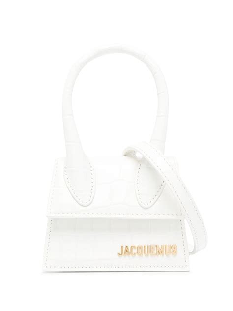 Jacquemus Le Chiquito Crocodile Embossed Mini Bag Farfetch