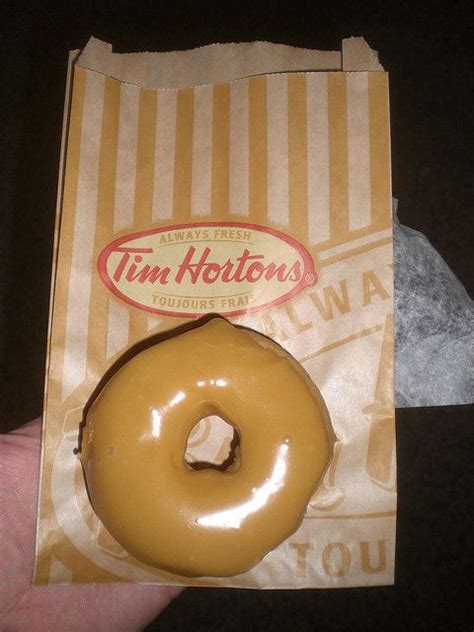 Tim Horton S Maple Glazed Donut Lara Tim Hortons Maple Glaze Donut