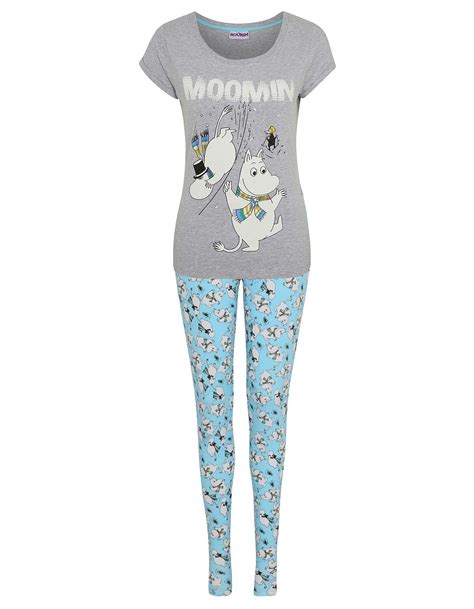 Moomins Pyjama Set Women George At Asda Pajama Set Women Pyjamas Womens Loungewear Outfits