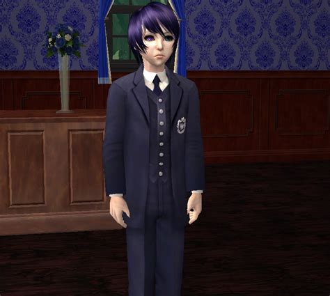 Mod The Sims Earl Ciel V Phantomhive School Uniform