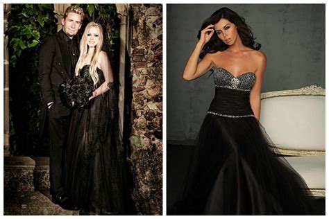 Wedding Dresses And Gowns Make Your Life Colorful Avril Talking On Wedding I Love Goth Black