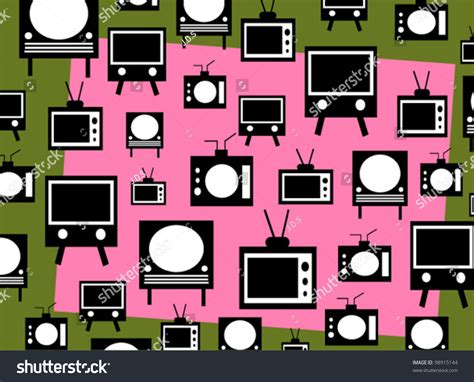 We hope you enjoy our growing collection of hd images to use as a background or home screen for your. Vintage Television Background Wallpaper Stock Vector ...
