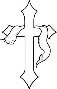 Many cultures use cross in their religion, on national flags, in heraldry and also as markings. How to Draw a Cross, Cross, Step by Step, Stuff, Pop Culture, FREE Online Drawing Tutorial ...