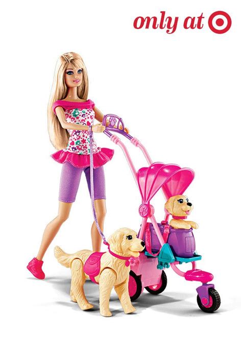 Barbie Strollin Pups Playset Barbie Dog Barbie Doll Accessories