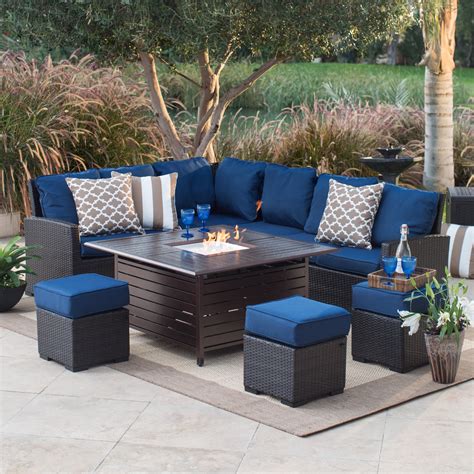 fire pit table set  hayneedle patio fire pit seating