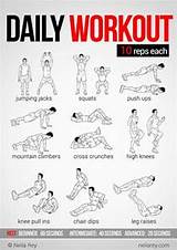Simple Exercise Routines Pictures
