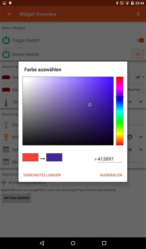 Updating the color picker - Android App - openHAB Community The colors you see on your desktop or on a website all have a particular number there are a lot of free apps that let you pick a color from an image but windows 10 comes with one out of the box that can pick colors.