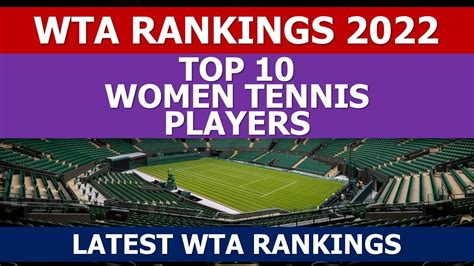 Wta Rankings 2022top 10 Wta Players 2022wta Womens Tennis Rankingwtajulywta 2022wta Tennis