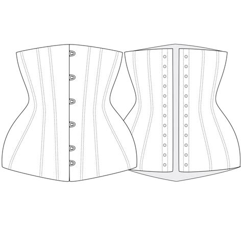 How To Make A Simple Corset Pattern