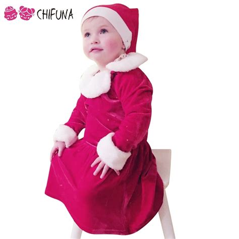 Chifuna Girls Dress 2017 New Fashion Childrens Christmas Dress With