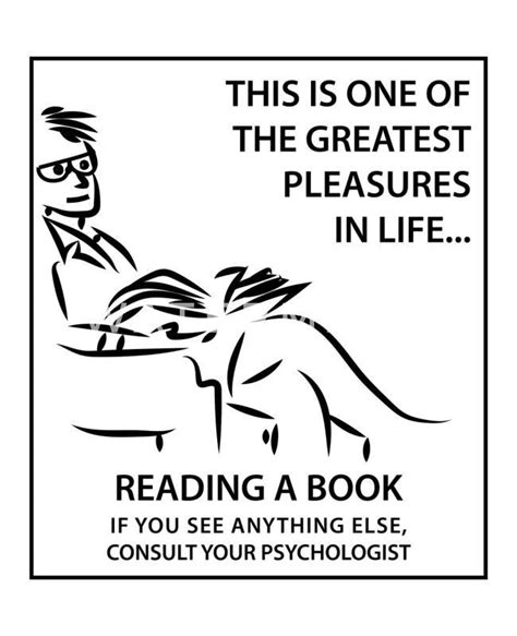 a sign that says reading a book if you see anything else consult your psychicist