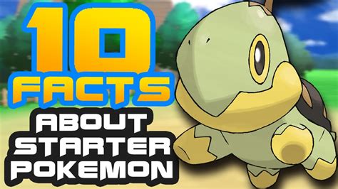 10 Facts About Starter Pokemon Youtube