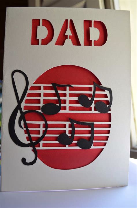 Musical Fathers Day Card Cards Fathers Day Musicals