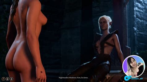 Baldurs Gate 3 Shadowheart Is A Bad Girl And Gets Her Pussy Licked By