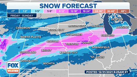 Winter Storm To Bring Up To 12 Inches Of Snow To Midwest Fox Weather