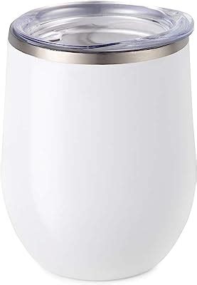 Amazon Com Oz Insulated Wine Tumbler With Lid Double Wall Vacuum