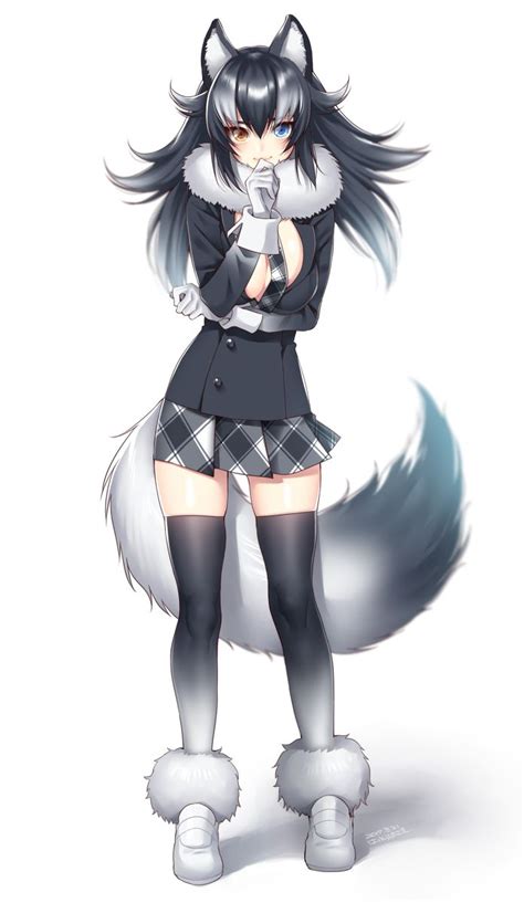 Kemono Friends Anime Wolf Girl Anime Neko Werewolf Girl