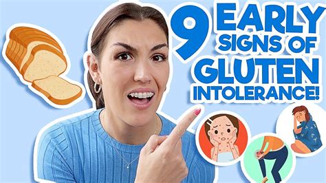 Gluten Intolerance Symptoms 9 Early Signs You Are Gluten Intolerant Non Celiac Gluten