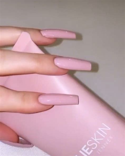 Pin By Sanaa Leitch On Nails Kylie Jenner Nails Pink Nails Nails
