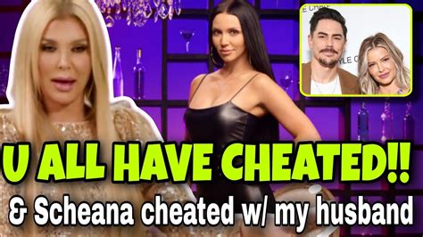 brandi glanville reminds scheana from vpr that she slept w her husband 👀 youtube