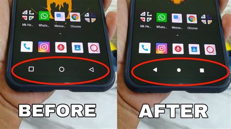 How To Change Navigation Bar Position On All Android Devices Youtube