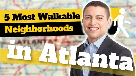 The Most Walkable Neighborhoods In Atlanta My Top 5 Youtube