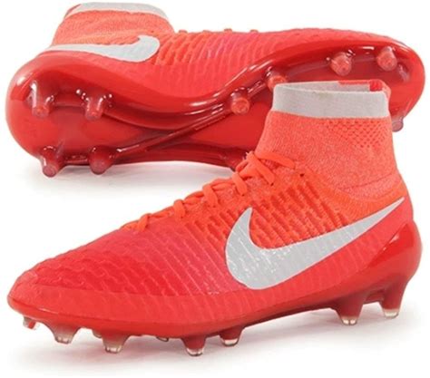 Nike Womens Magista Obra Fg Soccer Cleats Bright Crimson