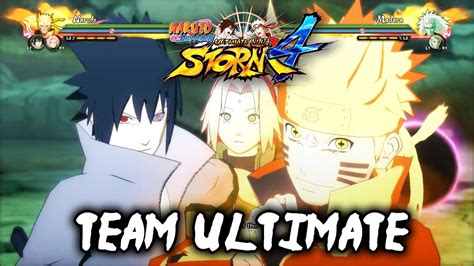 Naruto Shippuden Ultimate Ninja Storm 4 Team Ultimate Jutsus 1080p