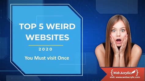 Fun Websites Top 5 Most Weird Websites 5 Most Amazing Websites On