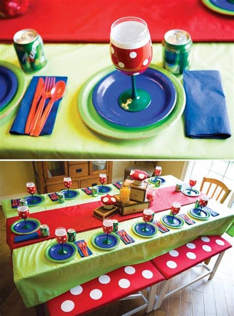 You'd need to post a spongebob aquarium in addition to this for your title to make sense. Power Up! Super Mario Brothers Birthday Party // Hostess ...