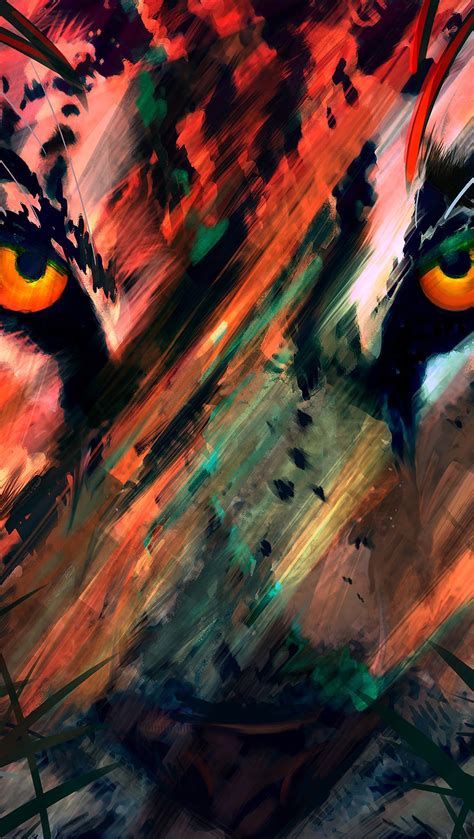 Arte Digital De Tigre Fondo De Pantalla K Hd Id