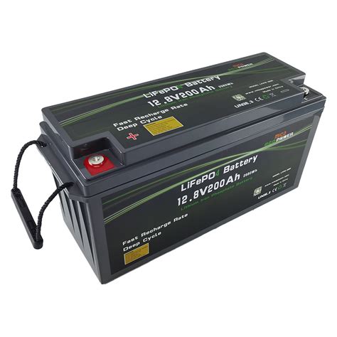 Bateria Para Carro Com Ce Un383 Msds 12v 128v 200ah 2560wh 25kg