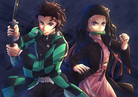 519x338 Resolution Nezuko Kamado and Tanjirou Kamado 519x338 Resolution