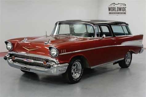 1957 Chevrolet Nomad Restored Rare V8 Nomad Wagon Must See For Sale