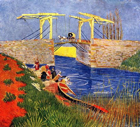 Vincent Van Gogh Picture Langlois Bridge At Arles Artsviewer Com