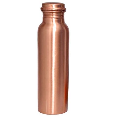 Copper Splash Copper Water Bottle Large Leak Proof Ayurvedic Pure Copper Vessel For Drinking